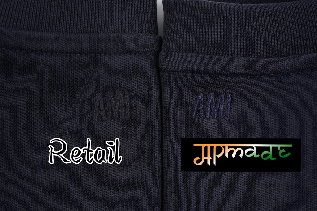 Ami Paris Classic Embroidered Logo T-Shirt