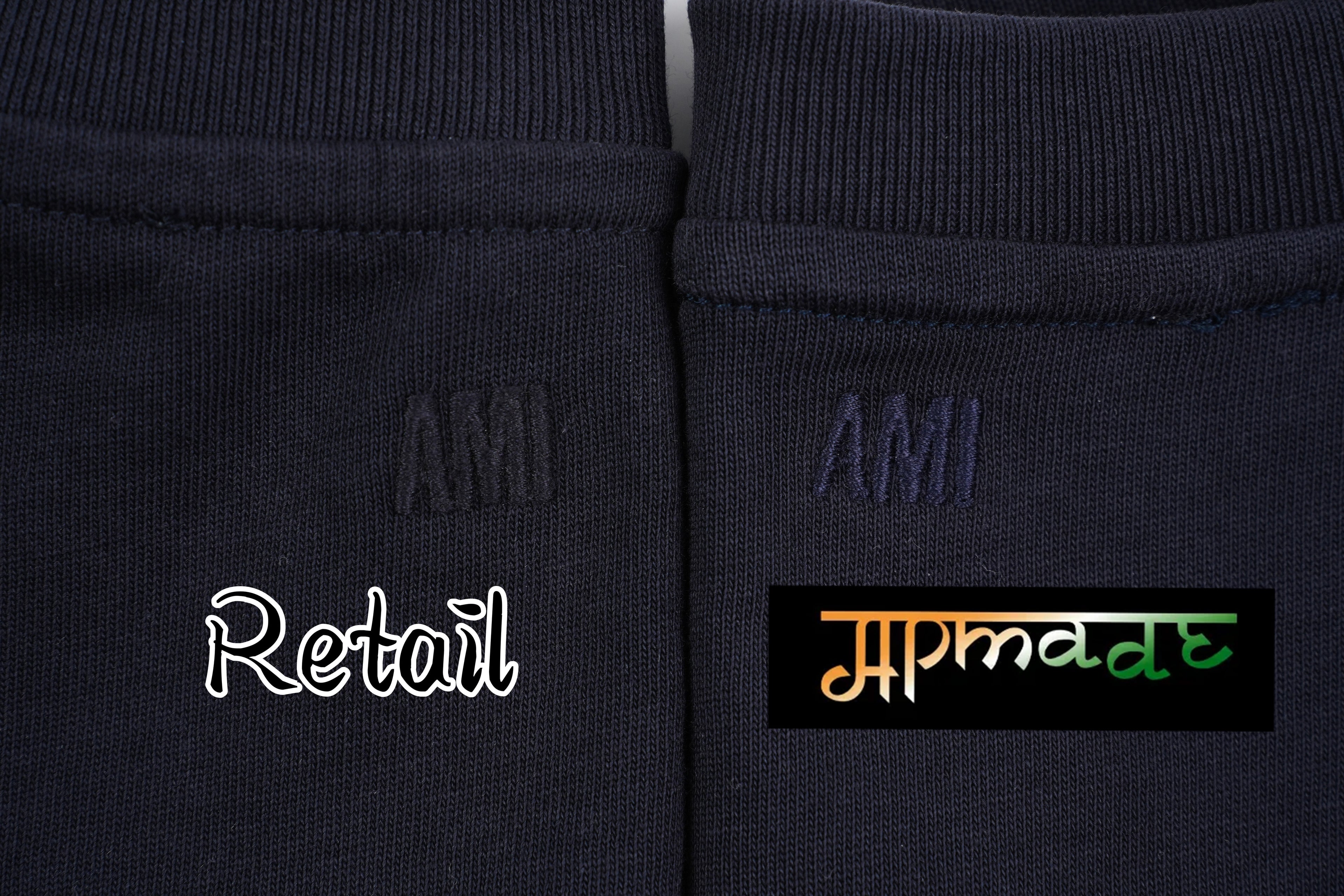 Ami Paris Classic Embroidered Logo T-Shirt