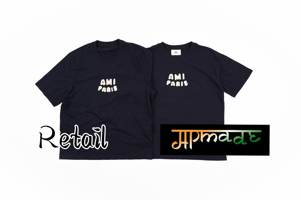Ami Paris Classic Embroidered Logo T-Shirt