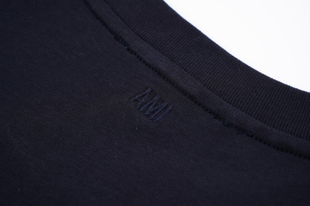 Ami Paris Classic Embroidered Logo T-Shirt