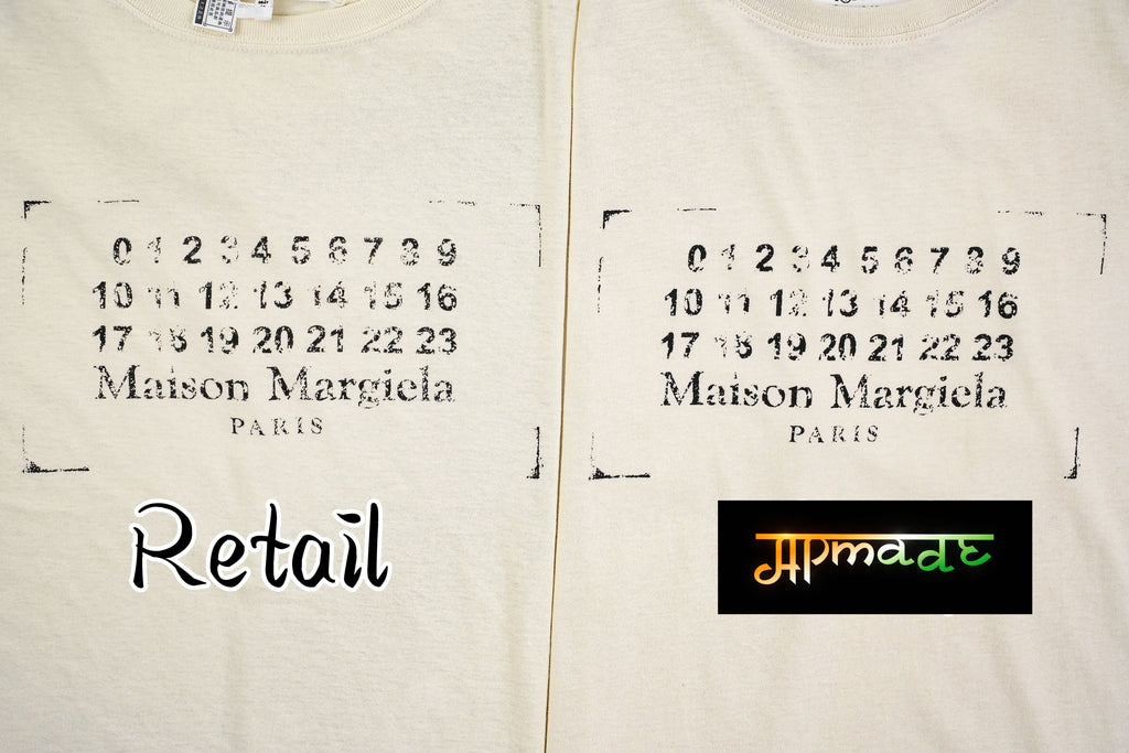 Maison Margiela Fuzzy Square Short Sleeves T-Shirt