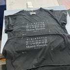 Maison Margiela Fuzzy Square Short Sleeves T-Shirt