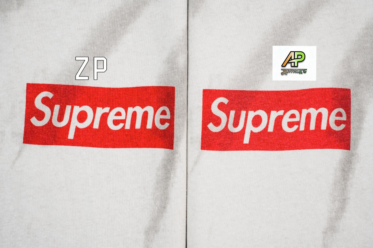 Supreme x Maison Margiela Collaboration Box Short Sleeves Printed T-Shirt