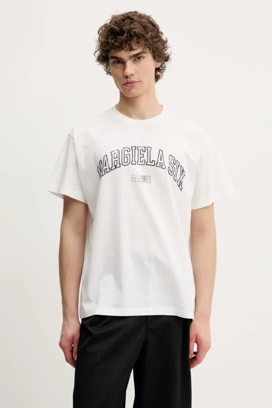 Maison Margiela 25SS Plain Weave Short Sleeves T-Shirt