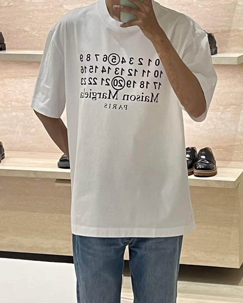 Maison Margiela Heavy Duty Oversized Short Sleeves T-Shirt