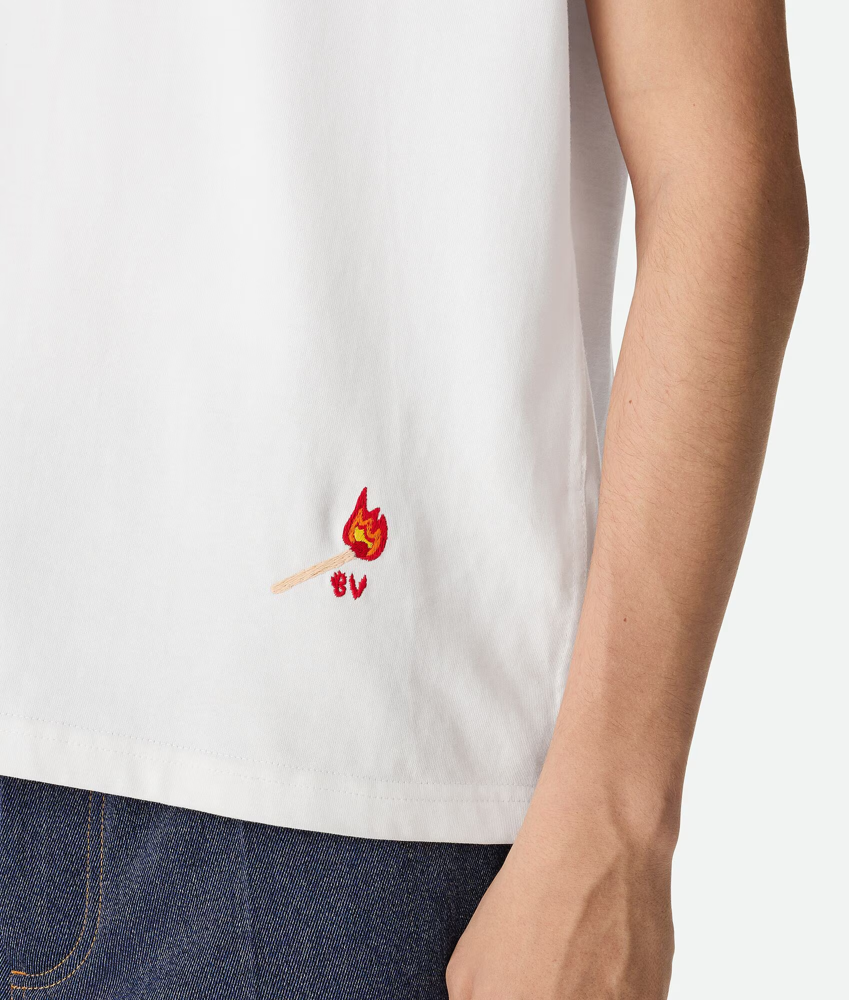 Bottega Veneta Matchstick Short Sleeves T-Shirt