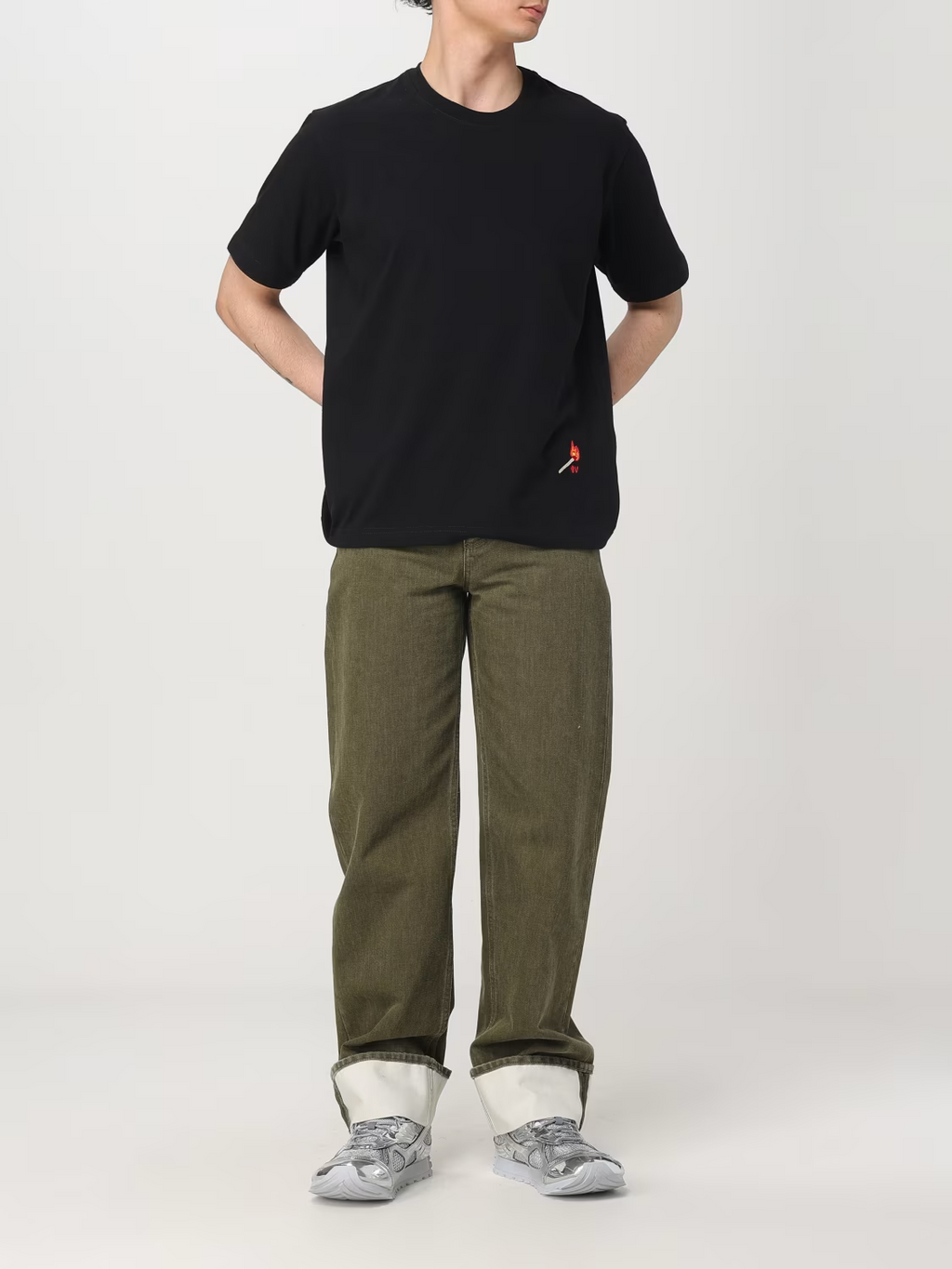 Bottega Veneta Matchstick Short Sleeves T-Shirt