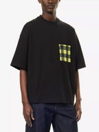 Bottega Veneta Plaid Pocket Short Sleeves T-Shirt