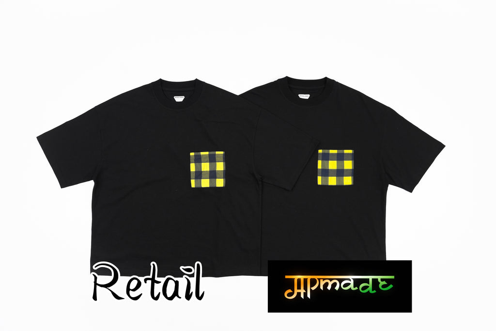 Bottega Veneta Plaid Pocket Short Sleeves T-Shirt