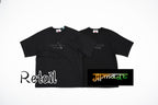 Stone Island Embroidered Front & Printed Back Short Sleeves T-Shirt