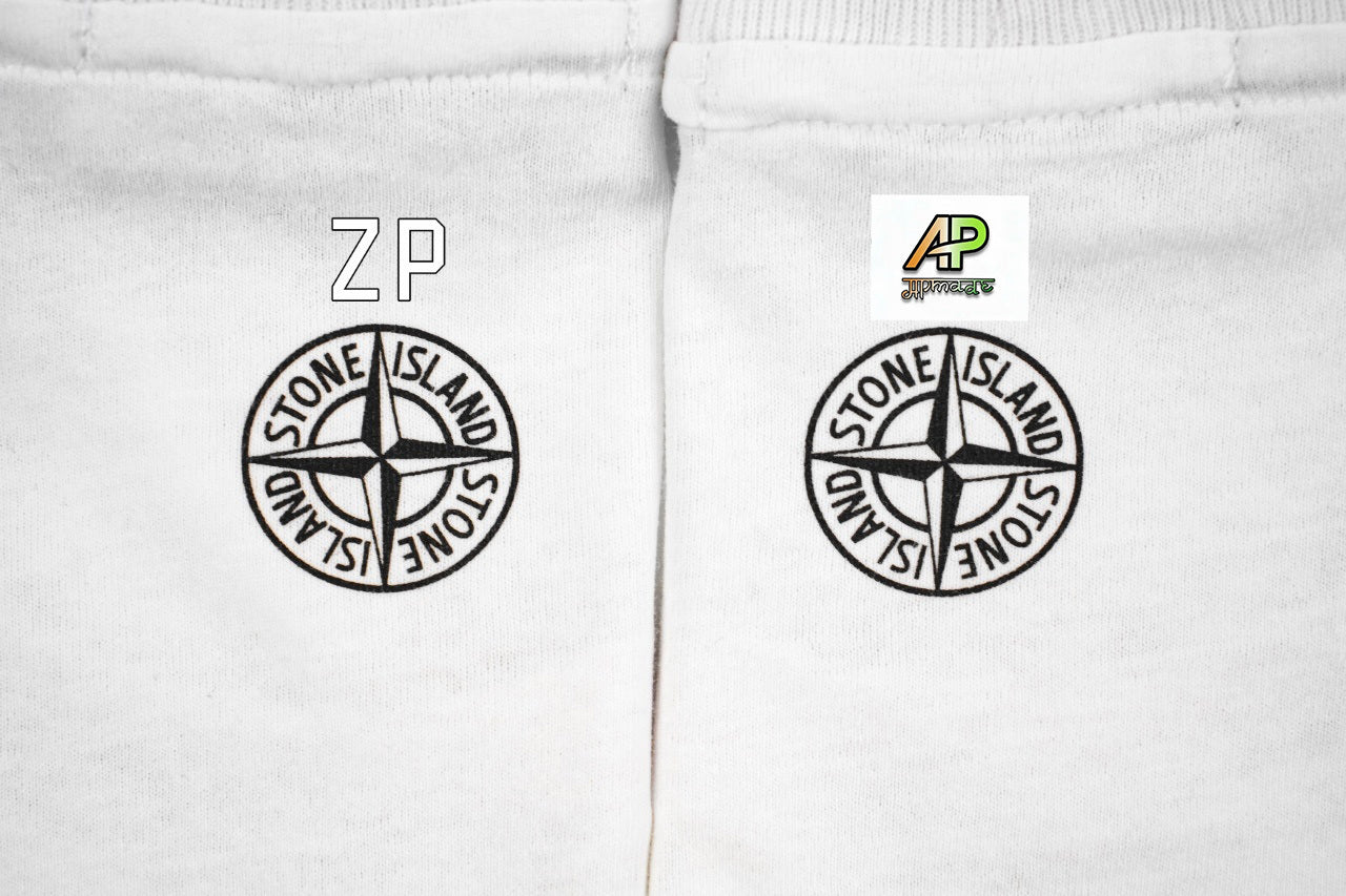 Stone Island Layered Water-Based Printed Short Sleeves T-Shirt