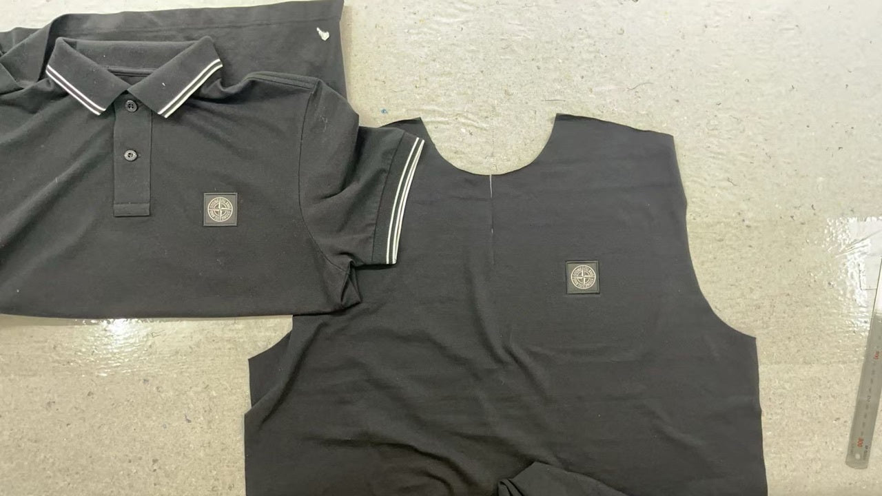 Stone Island Oversized Drop Shoulder Short Sleeves T-Shirt