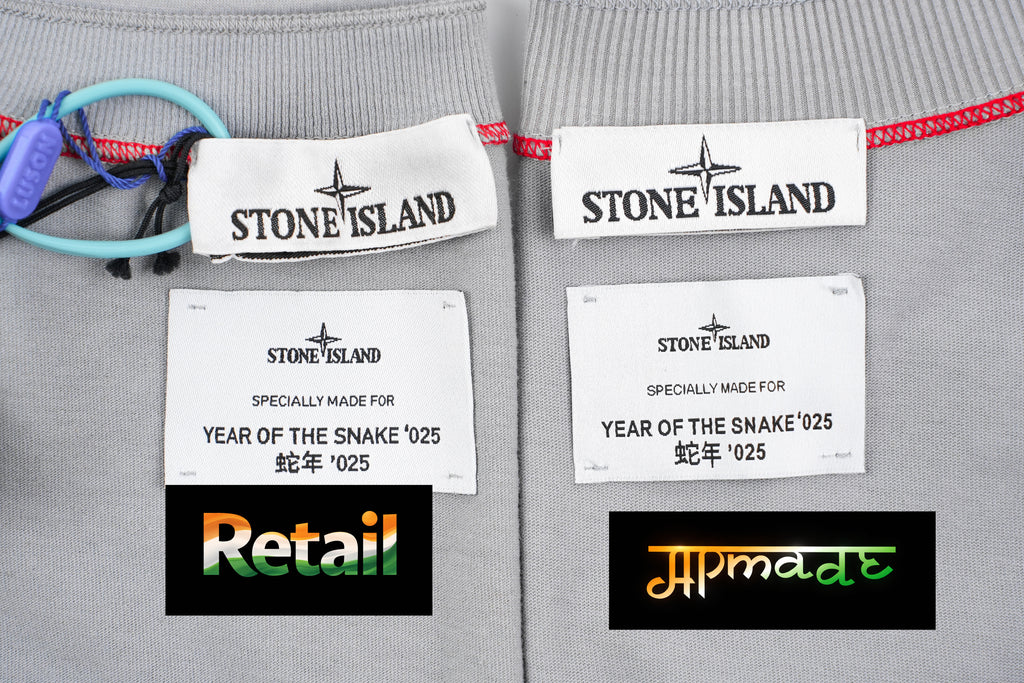Stone Island Irregular Embroidery Oversized Short Sleeves T-Shirt