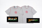 Stone Island Irregular Embroidery Oversized Short Sleeves T-Shirt
