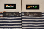 Loro Piana Striped Linen Jacquard Polo Shirt