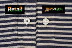 Loro Piana Striped Linen Jacquard Polo Shirt