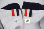 Thom Browne Water Ripple Staircase Fabric Short Sleeves Top