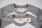 Thom Browne Water Ripple Staircase Fabric Short Sleeves Top