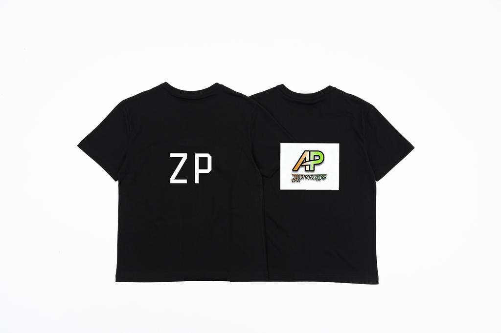 Alexander Wang Washed Brushed Embossed Short Sleeves T-Shirt