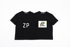 Alexander Wang Washed Brushed Embossed Short Sleeves T-Shirt