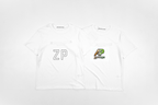 Alexander Wang Washed Brushed Embossed Short Sleeves T-Shirt