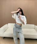 Alexander Wang Oversized Screen-Printed Short Sleeves T-Shirt