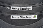Acne Studios Washed Brushed Loose Fit Short Sleeves T-Shirt