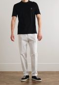 Brunello Cucinelli Mercerized Cotton Crew Neck Short Sleeves Shirt