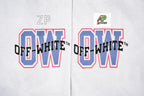 Off-White Retro Washed Distressed Short Sleeves T-Shirt