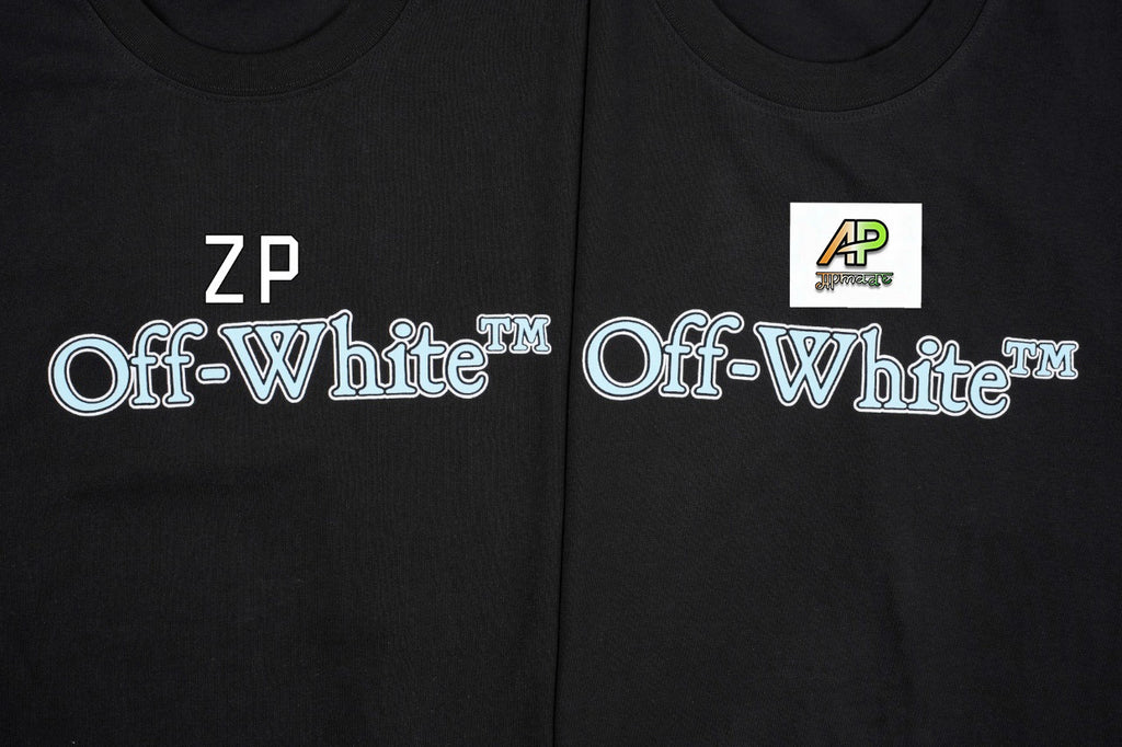 Off-White Vintage Washed Distressed Short Sleeves T-Shirt