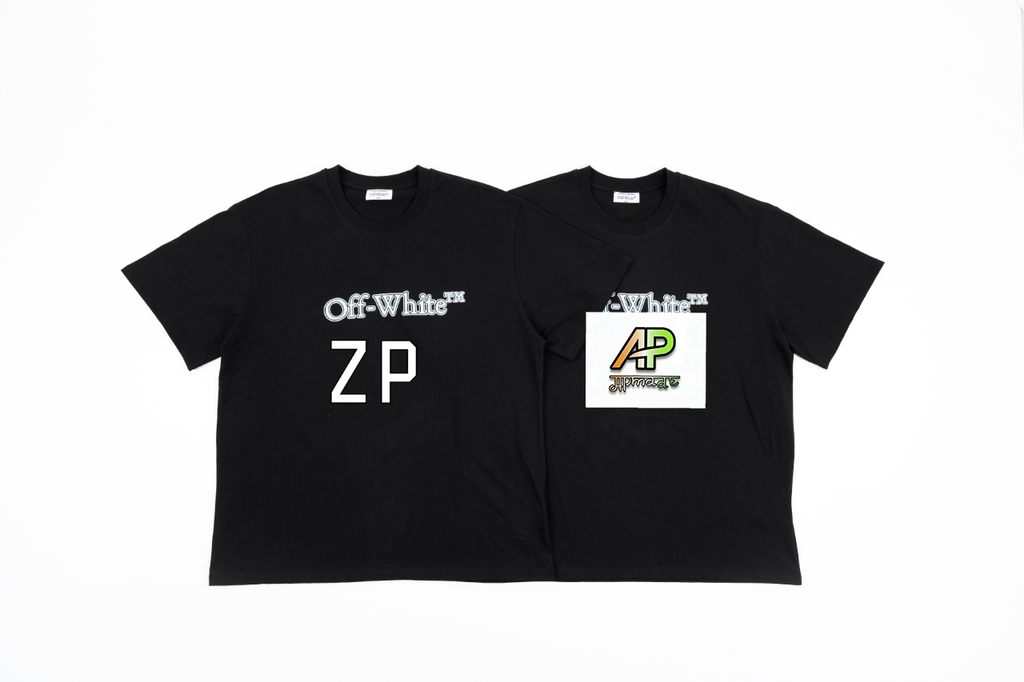 Off-White Vintage Washed Distressed Short Sleeves T-Shirt