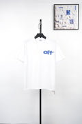 Off-White Retro Washed Distressed Short Sleeves T-Shirt