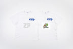 Off-White Retro Washed Distressed Short Sleeves T-Shirt