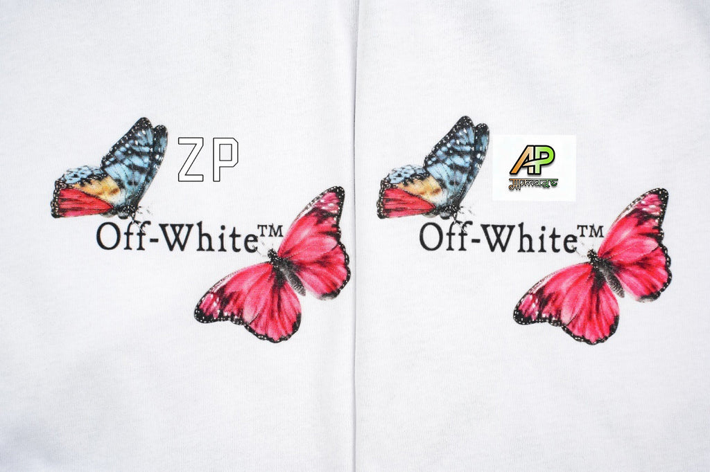 Off-White Retro Washed Distressed Short Sleeves T-Shirt