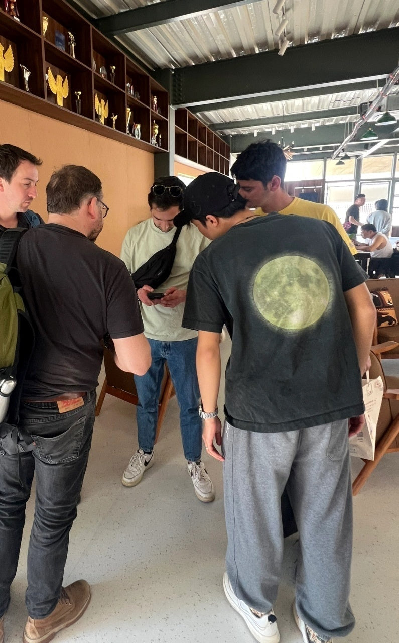 Off-White Retro Washed Distressed Short Sleeves T-Shirt