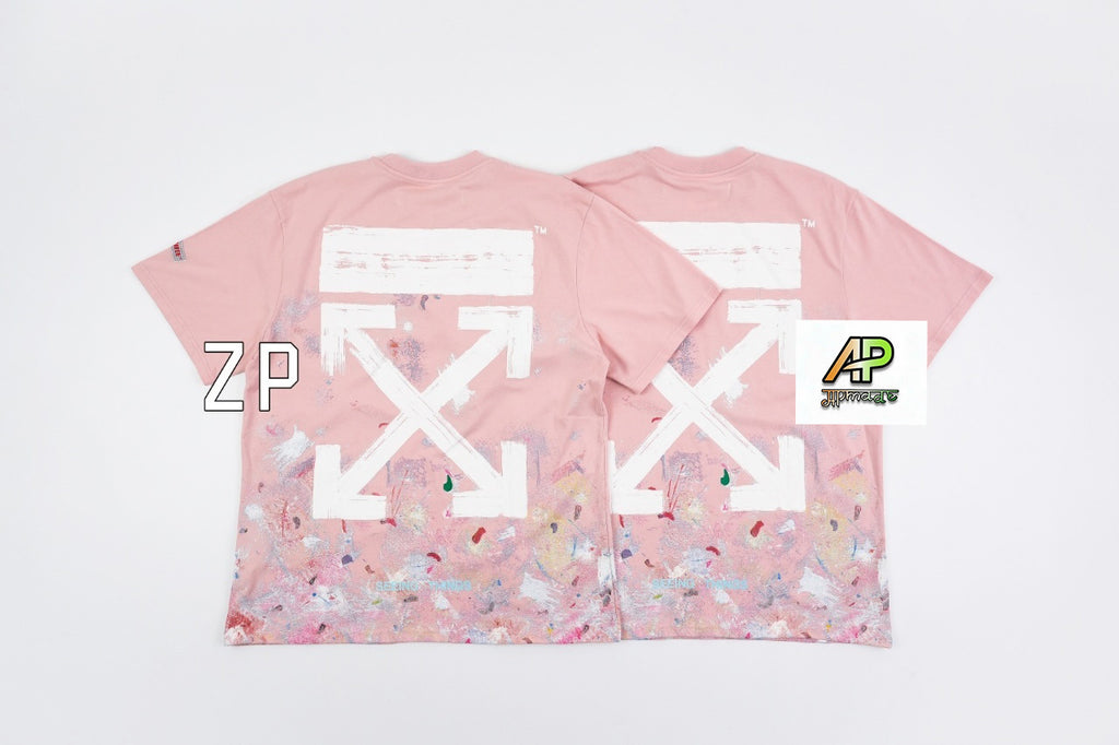 Off-White Multi-Layer Arrow Print Short Sleeves T-Shirt