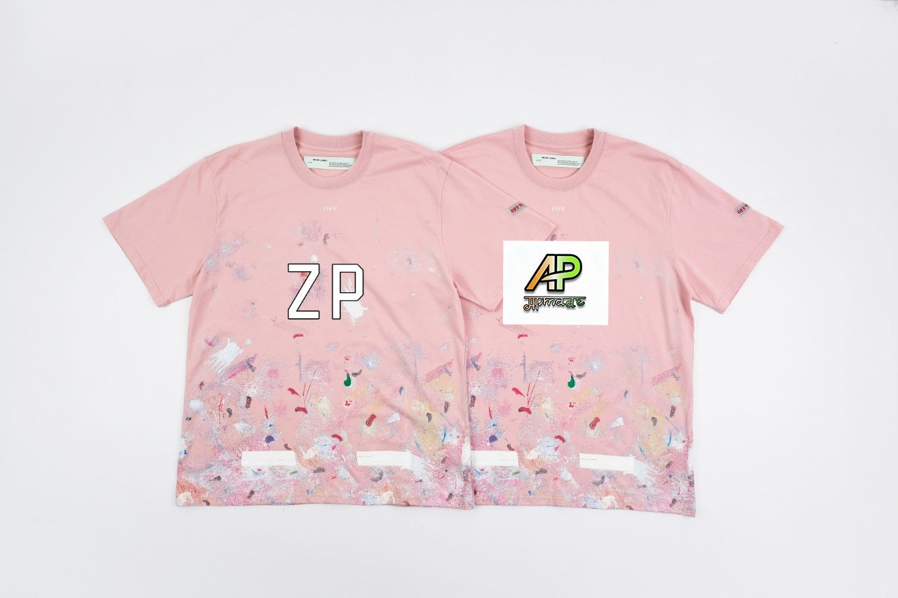 Off-White Multi-Layer Arrow Print Short Sleeves T-Shirt