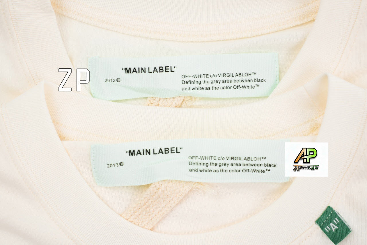 Off-White Operator-Spun Jersey Graphic Short Sleeves T-Shirt