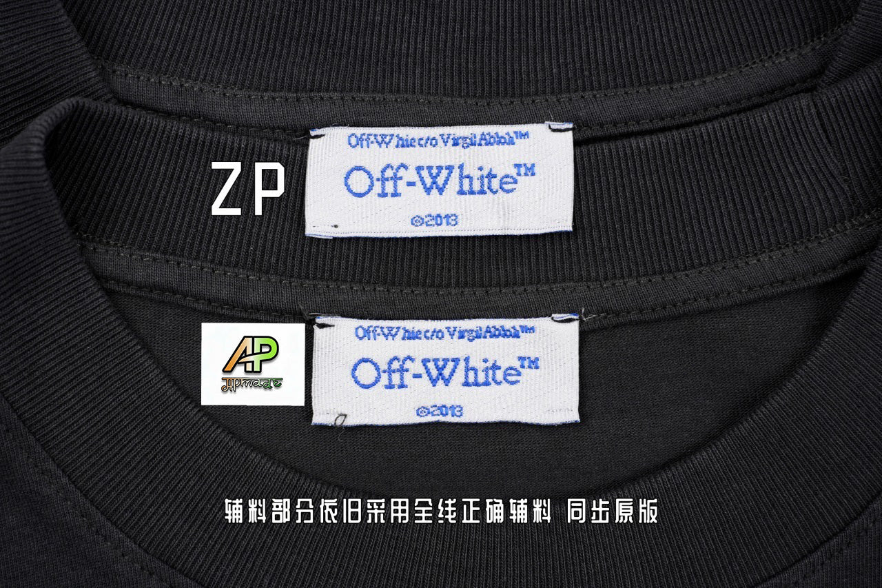 Off-White Caravaggio Vintage Graphic Short Sleeves T-Shirt