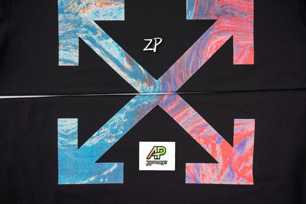 Off-White Multi-Screen Graphic OS Short Sleeves T-Shirt