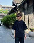 Off-White Classic OS Embroidered Jersey Short Sleeves T-Shirt