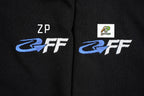 Off-White Classic OS Embroidered Jersey Short Sleeves T-Shirt