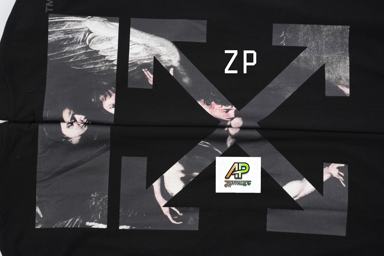 Off-White OS Multi-Screen Printed Short Sleeves T-Shirt