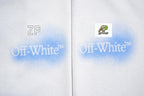 Off-White Retro Washed Distressed Short Sleeves T-Shirt