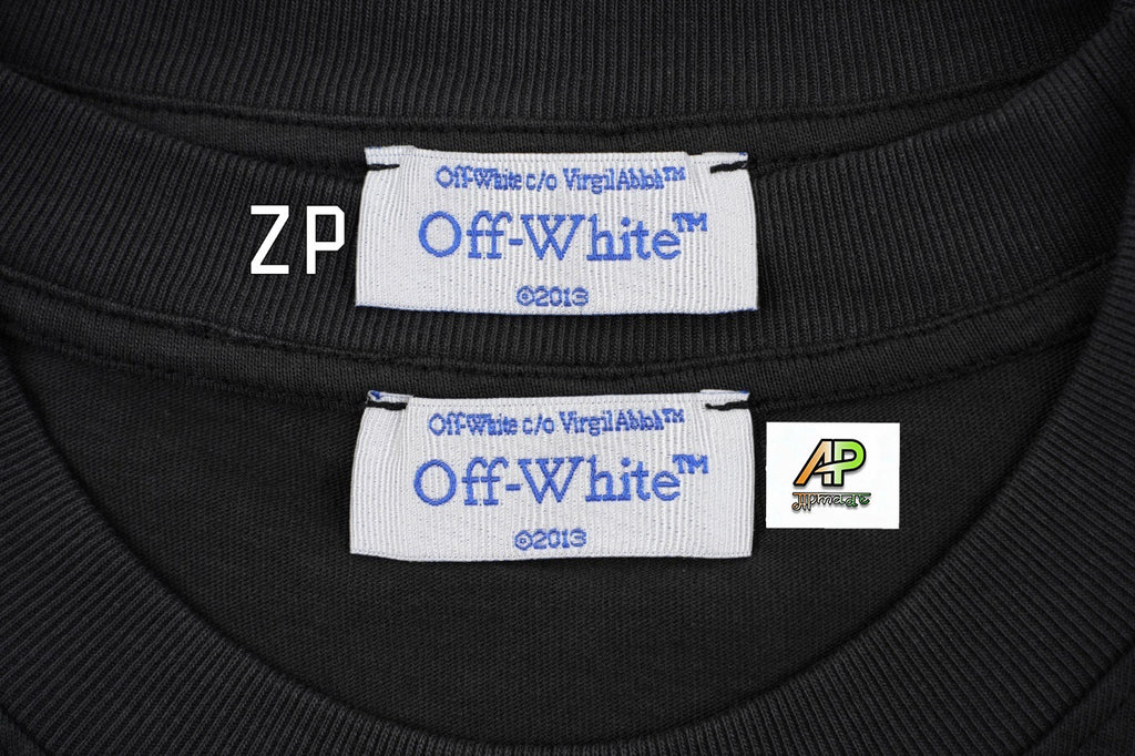 Off-White Vintage Washed Distressed Short Sleeves T-Shirt