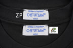 Off-White Vintage Washed Distressed Short Sleeves T-Shirt