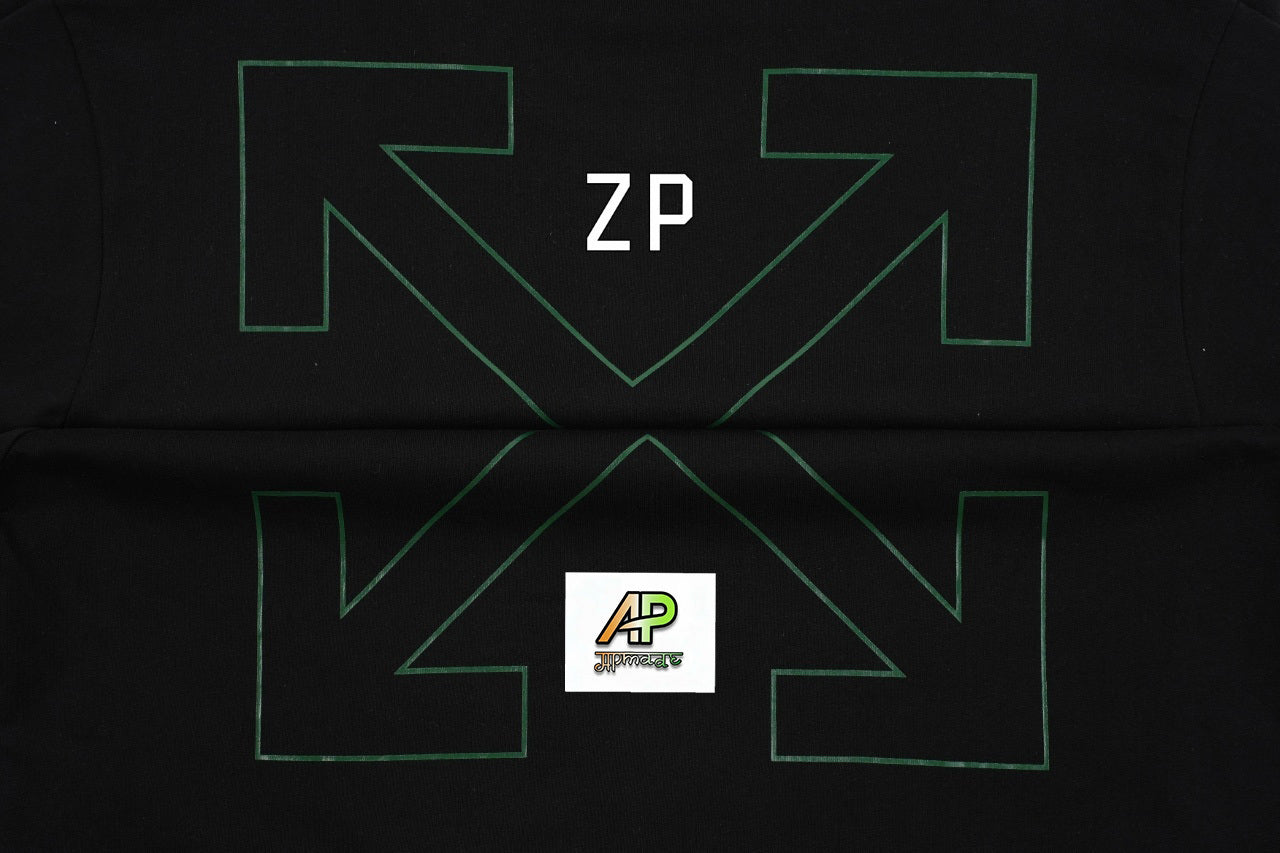 Off-White Vintage Washed Distressed Short Sleeves T-Shirt