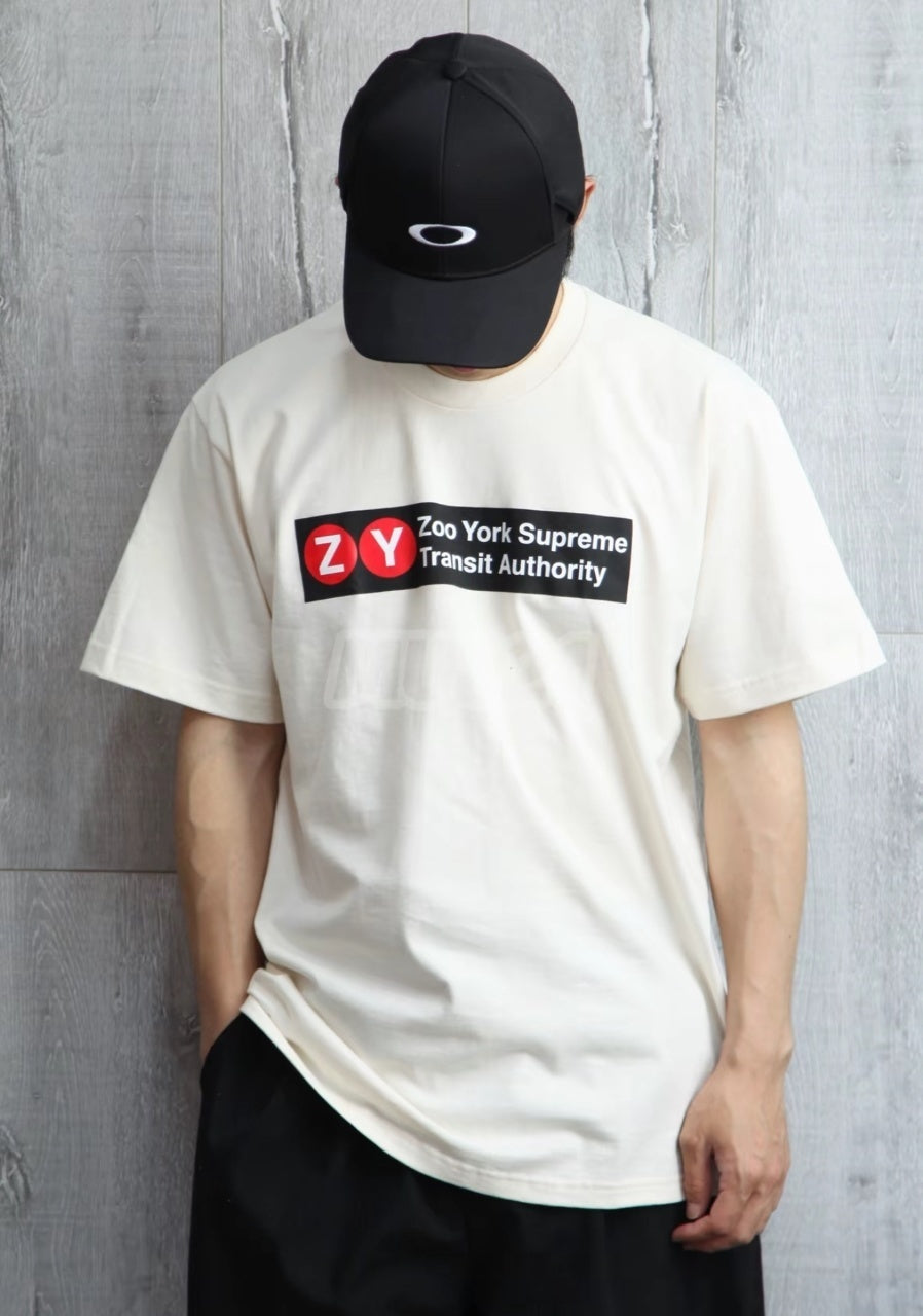 Supreme Zoo York Co-Branded Box Logo Short Sleeves T-Shirt