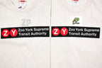 Supreme Zoo York Co-Branded Box Logo Short Sleeves T-Shirt