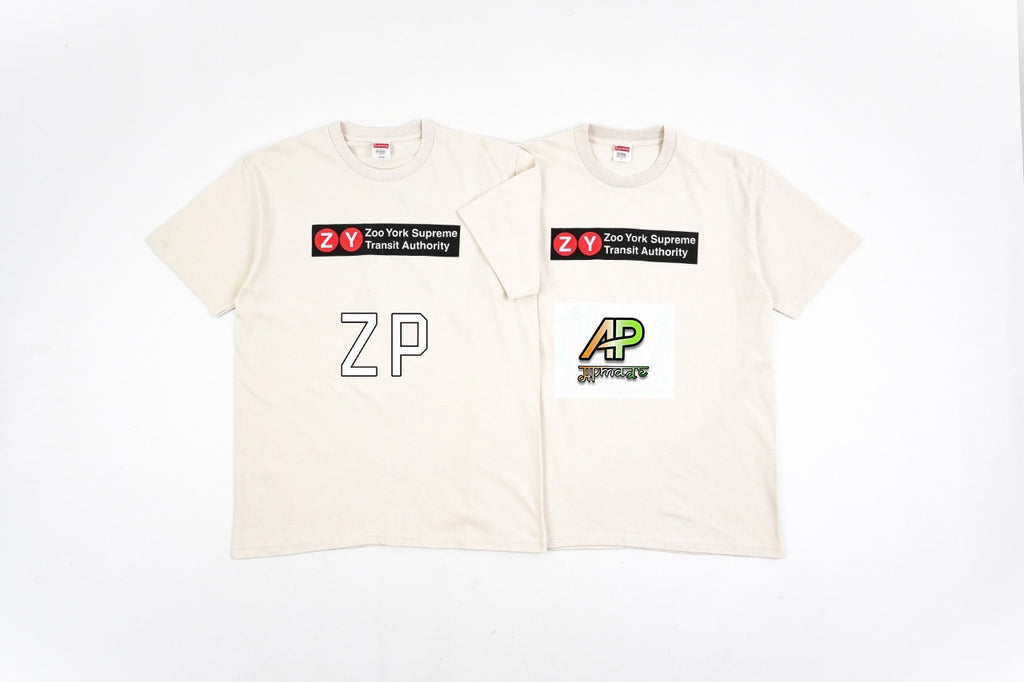 Supreme Zoo York Co-Branded Box Logo Short Sleeves T-Shirt